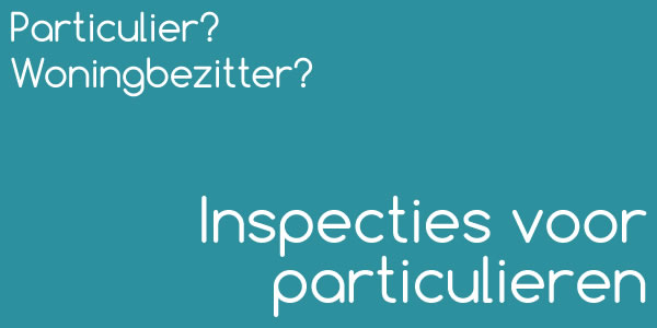 Inspecties voor particulieren